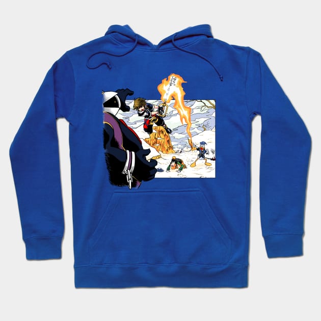 Chrono hearts Hoodie by CoinboxTees